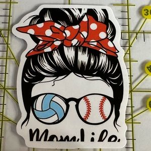 •Brand New• Mom Life Aesthetic Waterproof Sticker